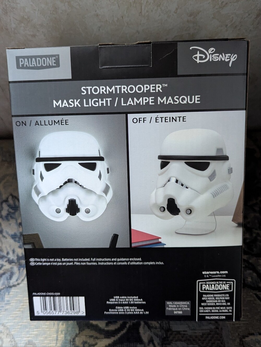 Stormtrooper Mask Light Brand New - Picture 4 of 4